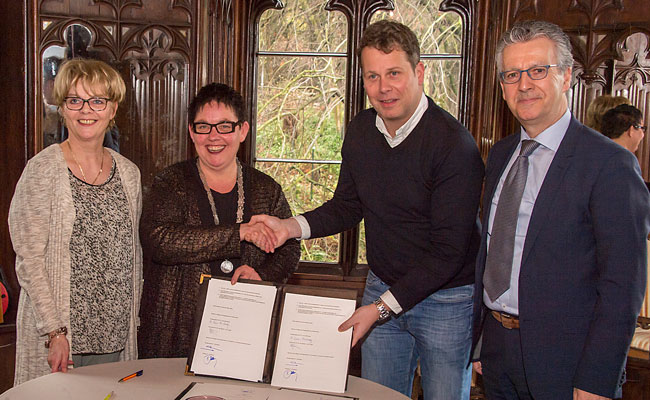 Gezamenlijke intentieverklaring gemeenten Maasmechelen en Stein voor brug over Maas