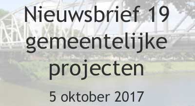 5 oktober 2017: Nieuwe Nieuwsbrief gemeente Stein
