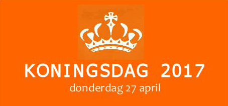 Donderdag 27 april 2017: Koningsdag in en rond het MFC Berg aan de Maas